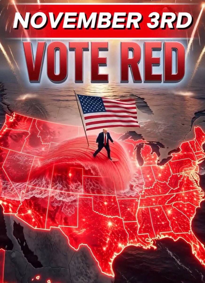 Ellis5ol's tweet photo. NOVEMBER 3RD

VOTE RED https://t.co/aAtmsNzw7B