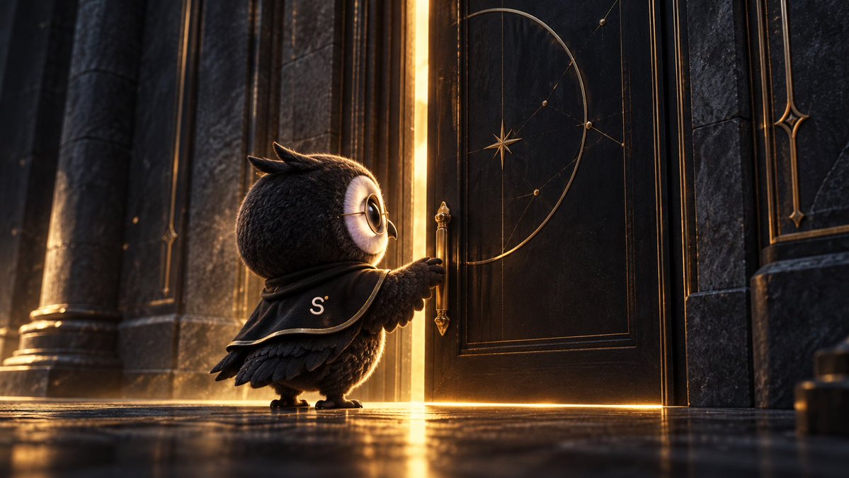 sagaxfun's tweet photo. A closed door doesn’t tell you what’s behind it.

But sometimes, a little light escapes.

Enough to make you stop.
Enough to look closer.

#SagaX #Onchain https://t.co/2MBkoQzsnf