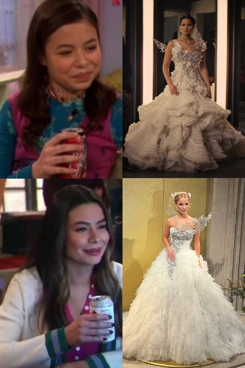 thngergames's tweet photo. totalmente obcecado com mckenna grace usando o vestido de noiva de katniss everdeen https://t.co/8iDF5iSCx3