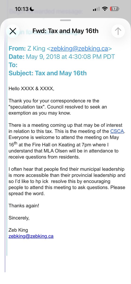 IAmCarlJensen's tweet photo. Pat Bryant for Mayor: 21 yrs with Central Saanich Police, knows our real issues & will build a collaborative Council team. After 11 yrs across the table from Zeb King, I've seen anti-housing votes & business on personal email. We need a team builder. #CSaan https://t.co/E6rShwWJwM