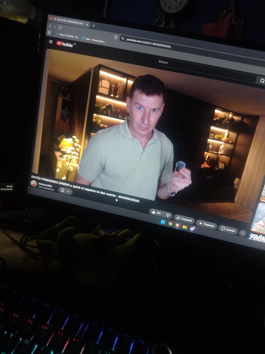 SoyNatalon's tweet photo. Y este genio que me salio en el feed? @PokeR988HD 

El unico al que le haria caso en donde poner mi plata y donde invertir. https://t.co/qo2PWUKyPU