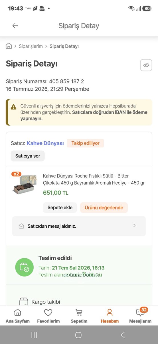 ___GOKHAN___'s tweet photo. @kahvedunyasi @ticaret @hakem_heyeti merhaba ürünü aldım ve böcekli çıktı asıl siz saklama koşullarınıza bi göz atın isterseniz ben tüm ürünlerinizi yıllardır alıyorum değişim yapacaksınız hala red ediyorsunuz https://t.co/aAbDTO8u3p