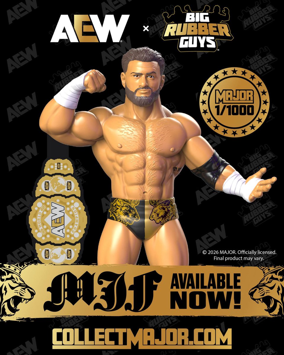 CollectMajor's tweet photo. Very limited amounts remain of these two @The_MJF figures!

Your collection will be better than everyone else’s and they will know it!

Go get yours at https://t.co/sBeCovjYm5 before they’re gone!

#CollectMajor
#ScratchThatFigureItch https://t.co/d7QTNoUlZw
