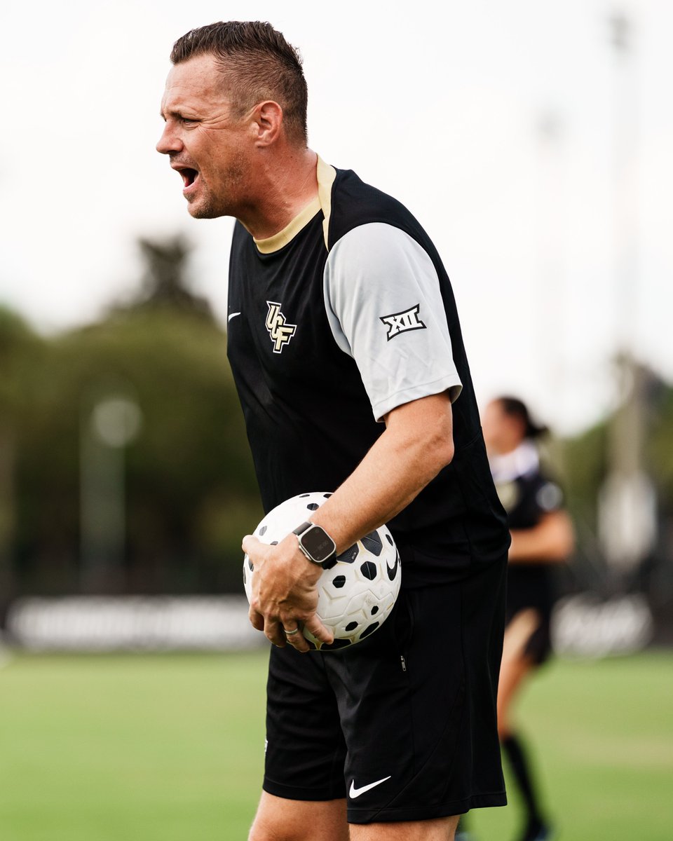 UCF_WSoccer's tweet photo. Happy National Coaches Day to the best out there 🖤💛 https://t.co/P5AHSsrneH