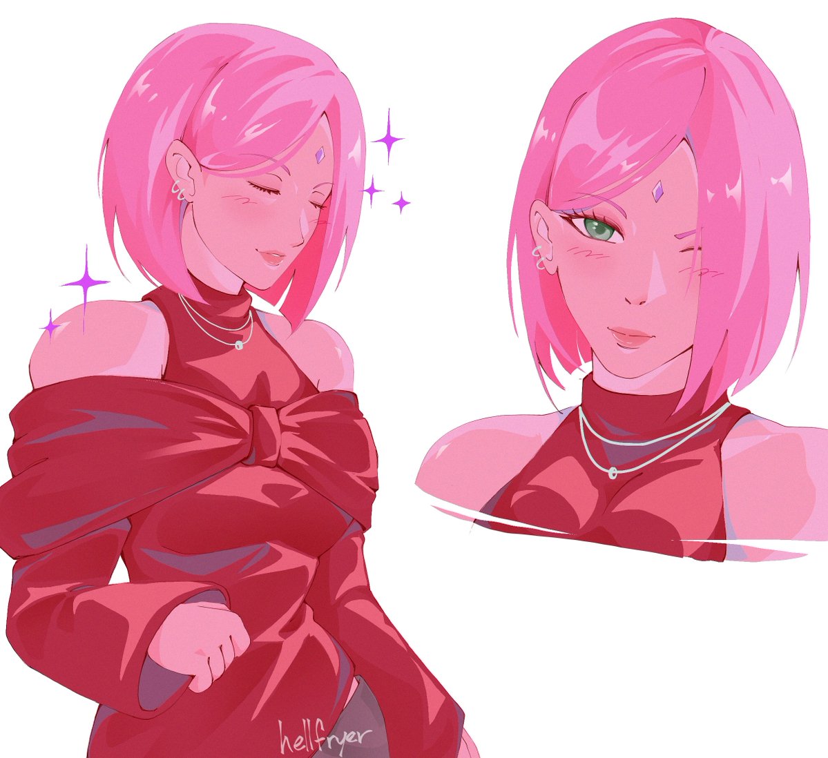 hellfryer's tweet photo. our strong + rich kunoichi Sakura 🤭 💸

#NARUTO #NarutoShippūden https://t.co/EF6eZDILpy