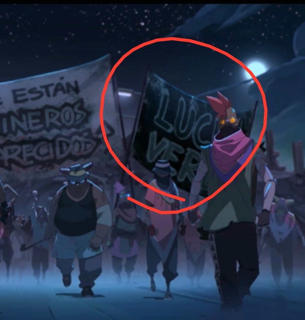 Pasteldepapa_06's tweet photo. EU HELP LLAMADO A LA ELECTROMANADA YA. 

Díganme que no estoy loca y que ahi dice: "Lucha Verde" (????) 

No??? Ay no se lo vi re de casualid https://t.co/3vkzpVPNHZ