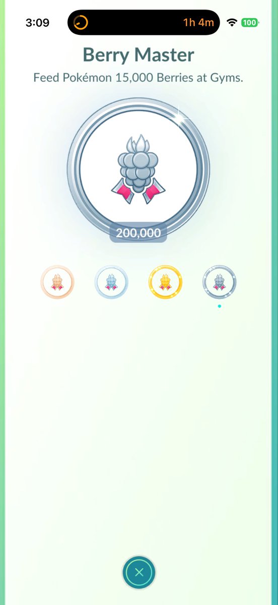 baldfrogjud's tweet photo. 200,000 berries fed!!
#PokemonGO https://t.co/rPKrczYGIn