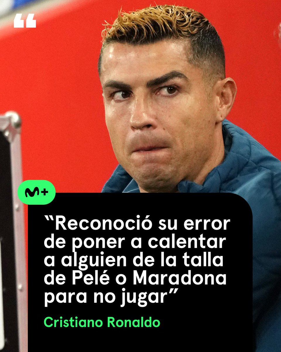 MPlusDeportes's tweet photo. 🇵🇹 𝐂𝐫𝐢𝐬𝐭𝐢𝐚𝐧𝐨 𝐑𝐨𝐧𝐚𝐥𝐝𝐨 rompe su silencio a través de un comunicado para expresar su versión sobre la polémica con Jorge Jesús.

Ha confirmado que 𝐍𝐎 se retira de la selección.

#LaCasaDelFútbol https://t.co/NIOnhT7gO3