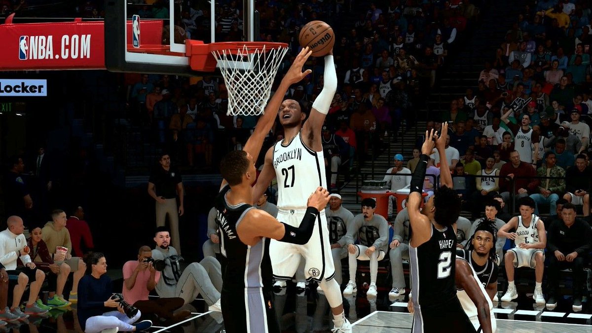 ChrisSmoove's tweet photo. NBA 2K27 My Career - Dunked on Wemby! https://t.co/Pk6BpE7uy8 https://t.co/GlSUJ6OmXb