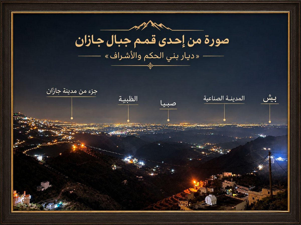AClee0's tweet photo. ○ متداول | إطلالة بانورامية من إحدى قمم جبال «#جازان» على عدد من المحافظات التهامية 🇸🇦

• مقترح : أتمنى أن تتصل قمم جبال جازان بالمحافظات التهامية عبر جسور وطرق تختصر مسافات التنقل ، وتقلّص مدة الوصول بينها إلى النصف ✨️

#السعوديه_الامارات https://t.co/DaEPNwDKGK