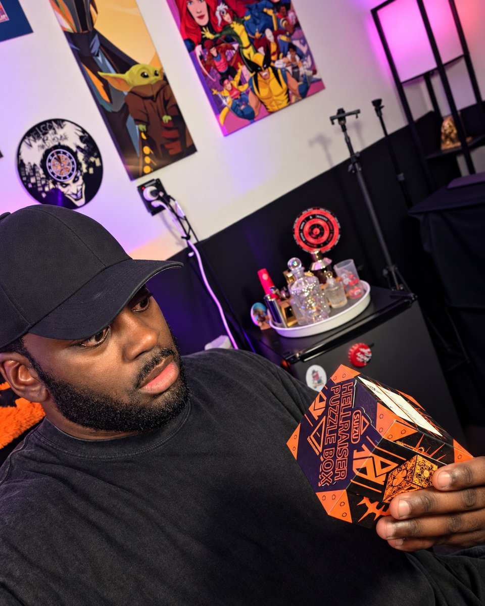 JuniorDynamic's tweet photo. Got my hands on the Lament Configuration 👀
We’re getting ready for Hellraiser: Revival the right way tonight on stream.
Catch me live Tue / Thu / Sat at 8 PM EST
Follow me:
Twitch: https://t.co/mwFcdw6Bpu
YouTube: @JuniorDynamic https://t.co/AerZDl8Dyh