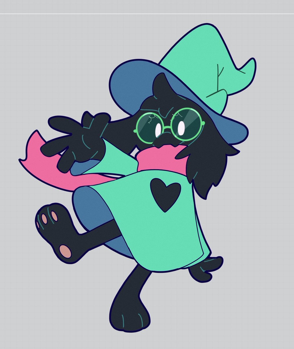 bleucalire's tweet photo. I really want to play Deltarune to know more about him now https://t.co/pCzcnOIM4h