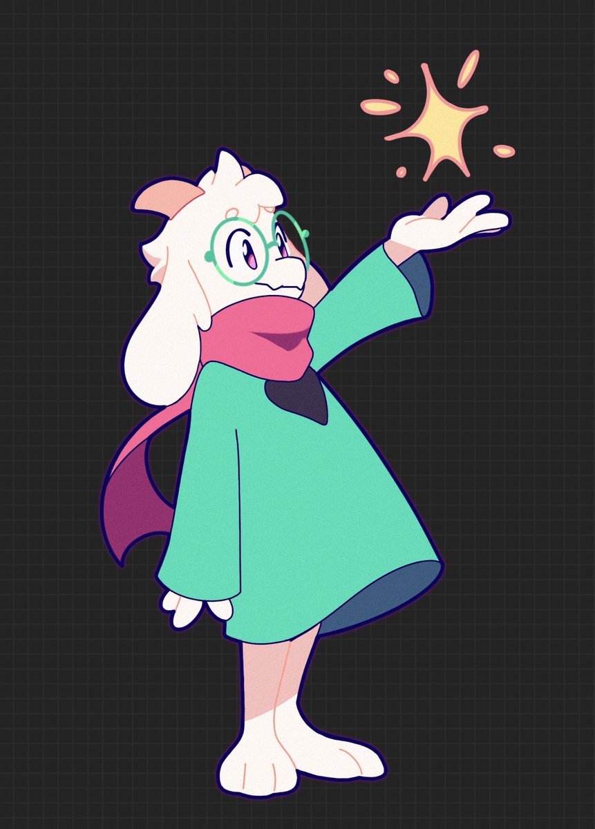 bleucalire's tweet photo. I really want to play Deltarune to know more about him now https://t.co/pCzcnOIM4h