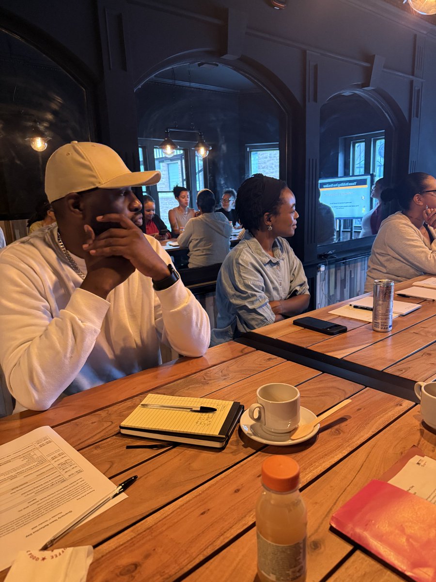 BlackThrive's tweet photo. Colleagues from across Black Thrive came together in Wales last week for two days of reflection, connection and planning.
With Black Thrive Wales developing and Thriving Futures moving forward, it was a valuable opportunity to think collectively about what comes next.
#BlackThrive #BlackThriveWales