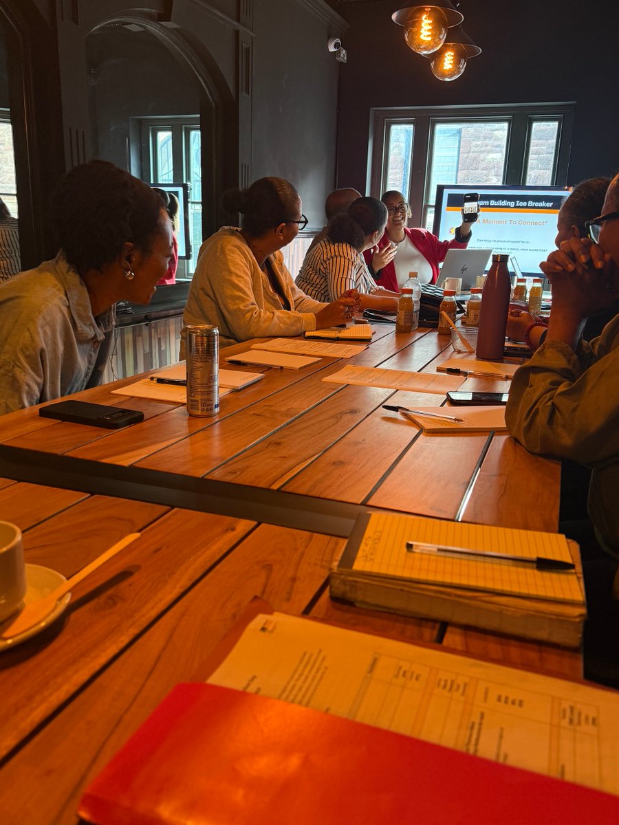 BlackThrive's tweet photo. Colleagues from across Black Thrive came together in Wales last week for two days of reflection, connection and planning.
With Black Thrive Wales developing and Thriving Futures moving forward, it was a valuable opportunity to think collectively about what comes next.
#BlackThrive #BlackThriveWales