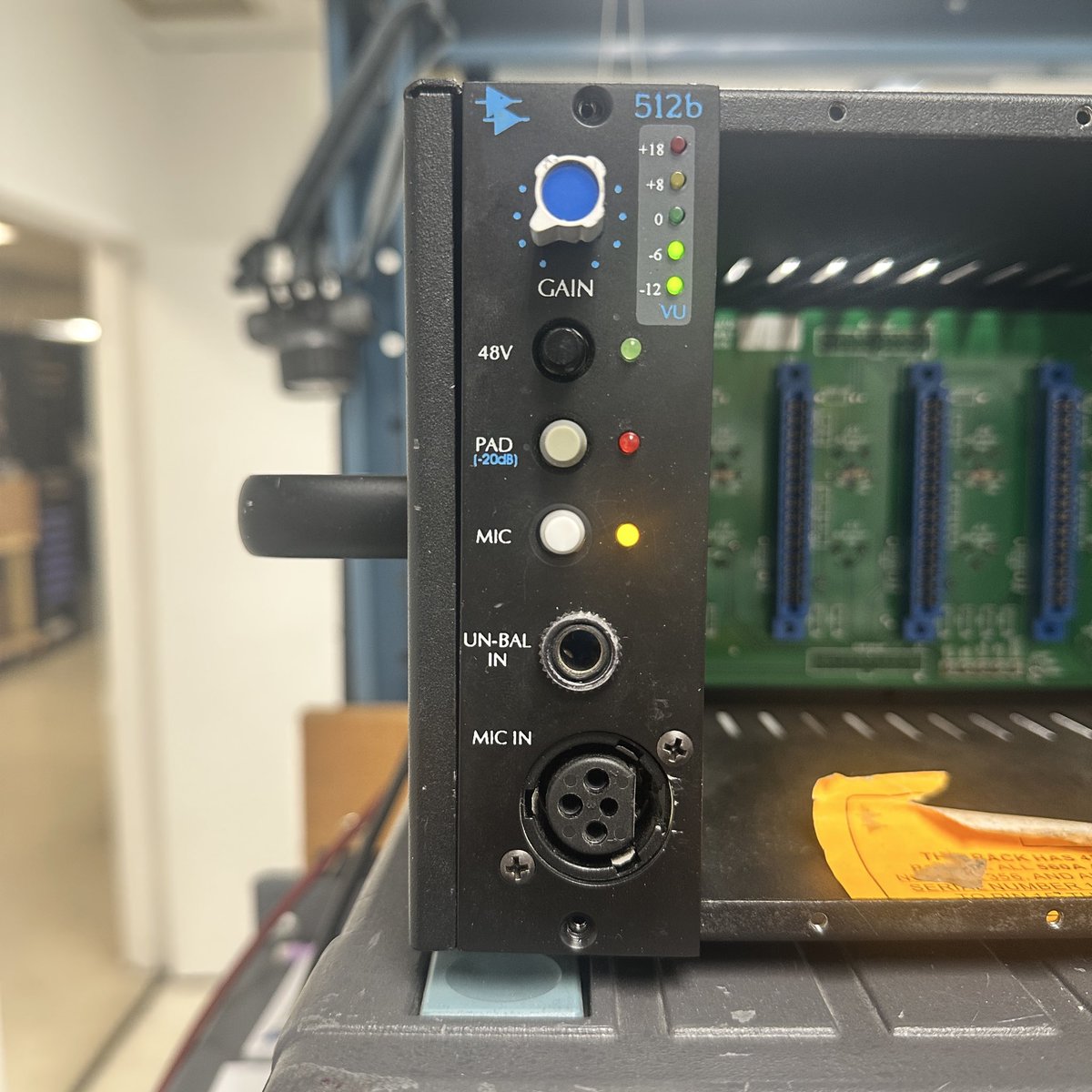ThisIsAPIaudio's tweet photo. ROCK SOLID- This API 512B was recently in for service after decades of use - and itโs back where it belongs: making records. Like all API mic preamps, it delivers the combination thatโs made API a studio standard for decades.
#apiaudio #api512 #recording #studiogear #api500series https://t.co/zgygmby5xU
