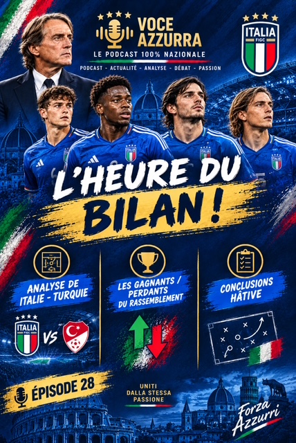 lavoceazzura's tweet photo. 🚨🎙️Le premier rassemblement de la deuxième ère de Mancini vient de prendre fin et c'est donc tout naturellement que nous faisons  le bilan !

Avec nous @actu_Superligfr pour débriefer du 2e match face à la Turquie !

🎧Episode disponible sur Spotify⬇️
https://t.co/EJ2M5gm6xE https://t.co/EiEG8XxtjR