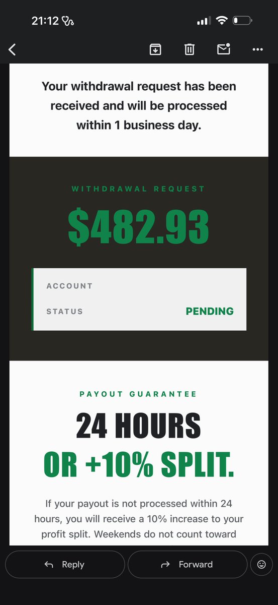 doyaforex's tweet photo. Another payout with @SureLeverage requested💚. 
Best Cfds prop Firm out here 
@SureLeverageCEO @Rajsureleverage 
Join @SureLeverage and get 42% on all your

 purchased with my CODE : DOYA https://t.co/aYPbLGPewe