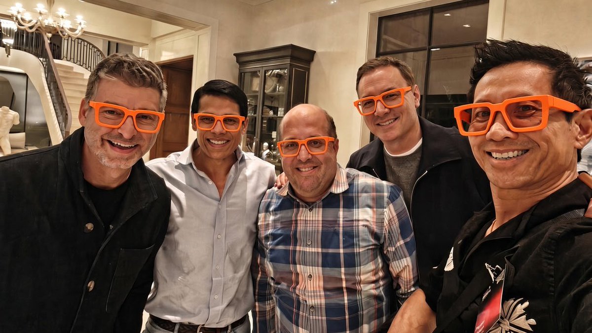 niravtolia's tweet photo. Super fun to spend time with oldie but goodie friends @adambain, @joshelman, @jlanzone, and @peterpham during @dottkhan's annual "Khanference" this week in Dallas! https://t.co/omyV3uLSHt