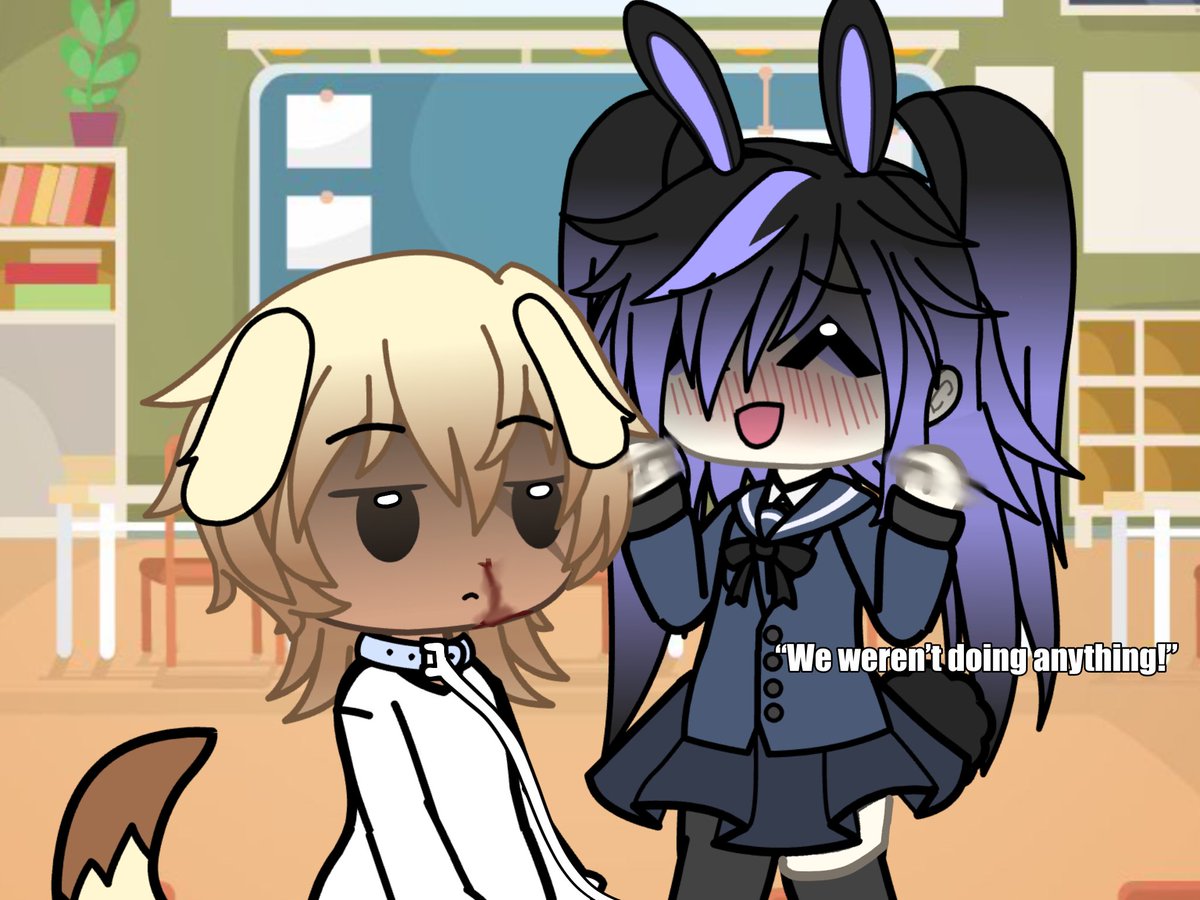 cherrybunpuddin's tweet photo. “Right. . .”

#gacha
#gachalife
#caught
#bark
#oc https://t.co/AOIK2TFFW4
