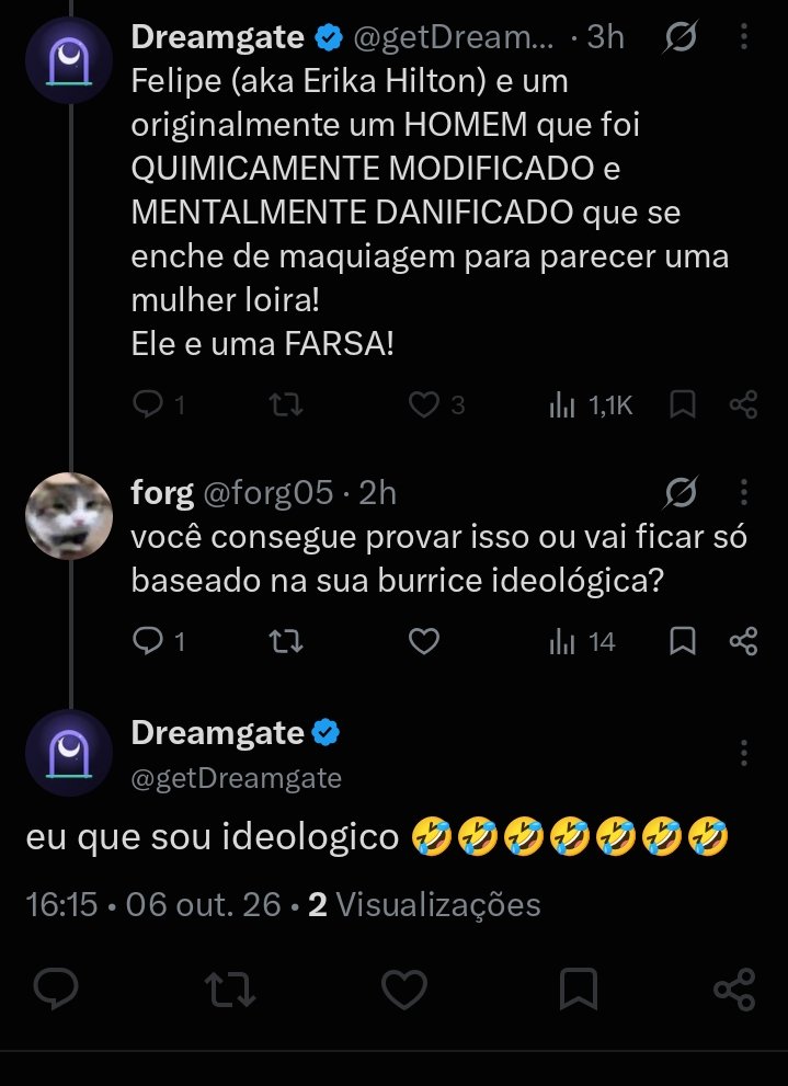 forg05's tweet photo. lixo me bloqueou, nao tem argumento nenhum https://t.co/MZ7FJMQdqv