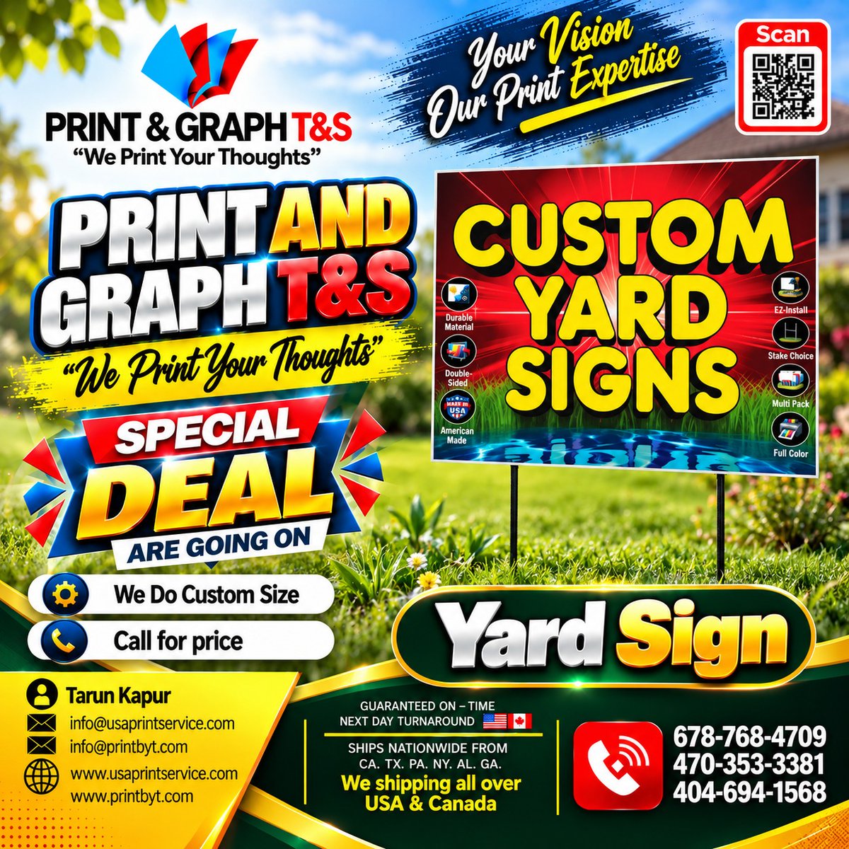 usaprintservice's tweet photo. 🚧 Make Your Business Stand Out!
#USAPrintService #YardSigns #CustomSigns #SignPrinting #CustomPrinting #BusinessSigns #OutdoorSigns #PrintingServices #CustomPrintingUSA #PrintAndGraph #SmallBusinessMarketing #BrandVisibility #USA #Canada #PrintYourThoughts https://t.co/F0hGuxDa24
