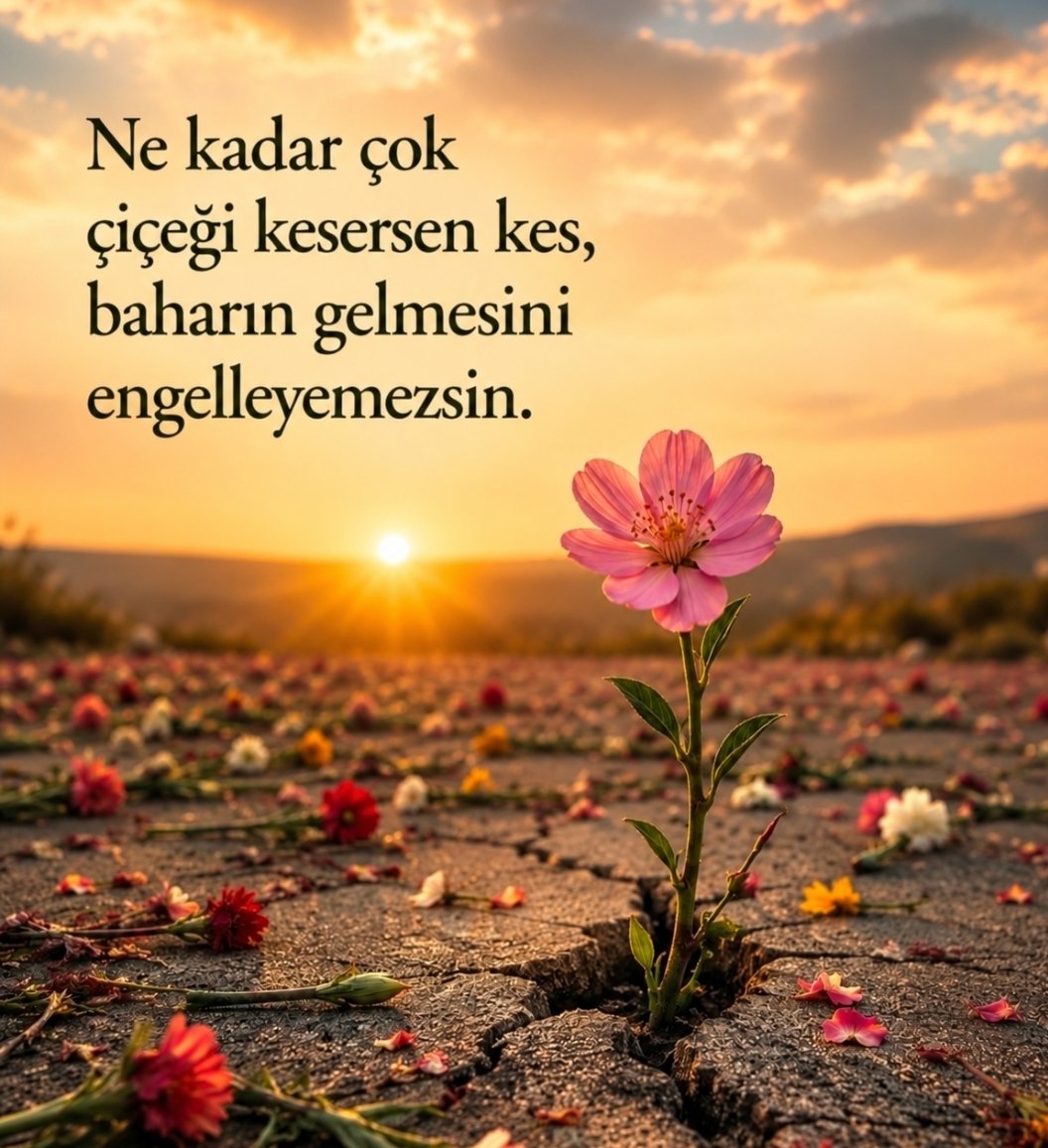 SadeDedektifX's tweet photo. Hakikatin de baharı vardır. Gecikir ama mutlaka gelir. https://t.co/qisg8mLSSi