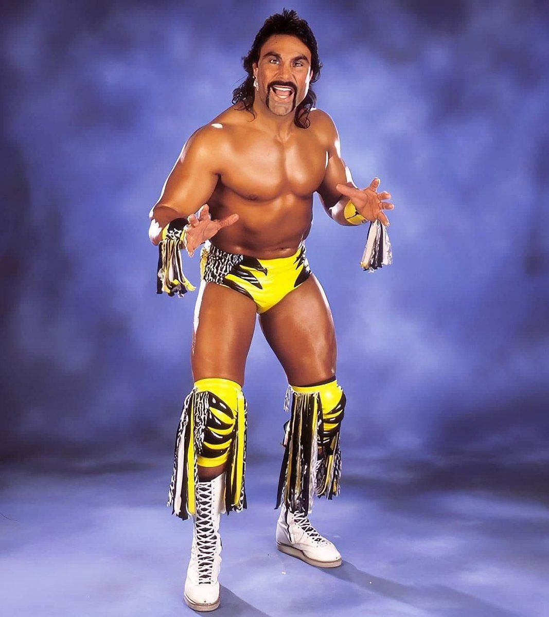 MarcMero's tweet photo. WWF studio shot  - "Wildman" Marc Mero! 📸 Photo from 1996. @MarcMero #WWF #WWE #MarcMero https://t.co/jnbuKHIPbo