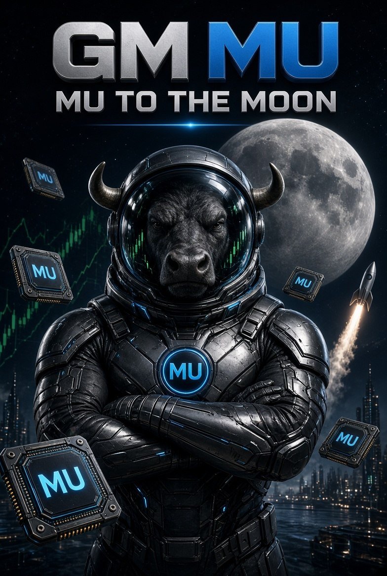 MUtothemoonSOL's tweet photo. Strong backdrop.
Simple ticker.
Early stage.$MU is built around the AI memory / chip 
story.

https://t.co/K4Hs8uwfKM

CA: FX2vDFER2RQgntmN62GGPP2brBXeJ3vwAEDLwYwqpump

Bullish on the direction.

$MU #Micron
https://t.co/q3cHpXFC88 https://t.co/yqyio0cYvt