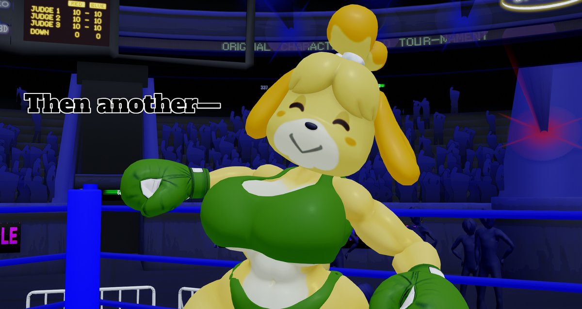RiftTownega's tweet photo. (Daisy Vs Isabelle) Part 5 out of ??? https://t.co/81cN5eaGel