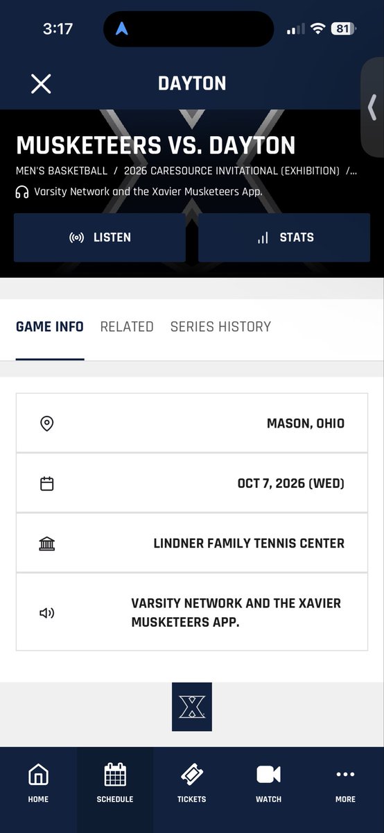 drdixon20's tweet photo. @JonRothstein You can listen to Joe and Byron over Varsity Network during the Xavier game! https://t.co/NoTRXUGfN5