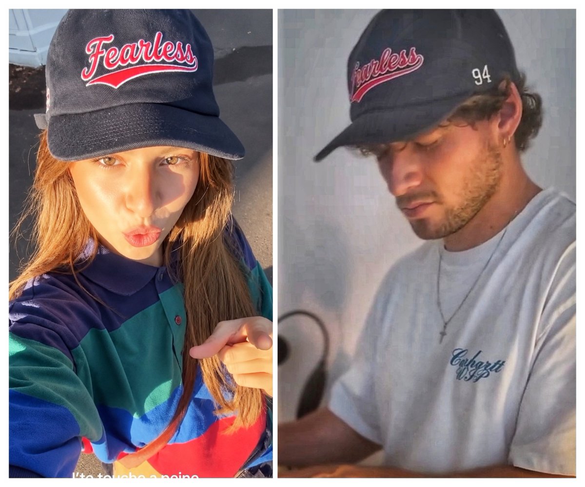 IzaZ2771's tweet photo. Anouk &amp; Théo n’ont pas le même âge, mais ils ont les mêmes goûts musicaux... et pour les casquettes ! Ils sont même tellements potes qu’ils se les prêtent. J’adore ces petits "reveals" involontaires. Mais on vous voit. On vous sait #staracademy #anoukklein #theopasquet #kinouk https://t.co/coqDVMkq5a