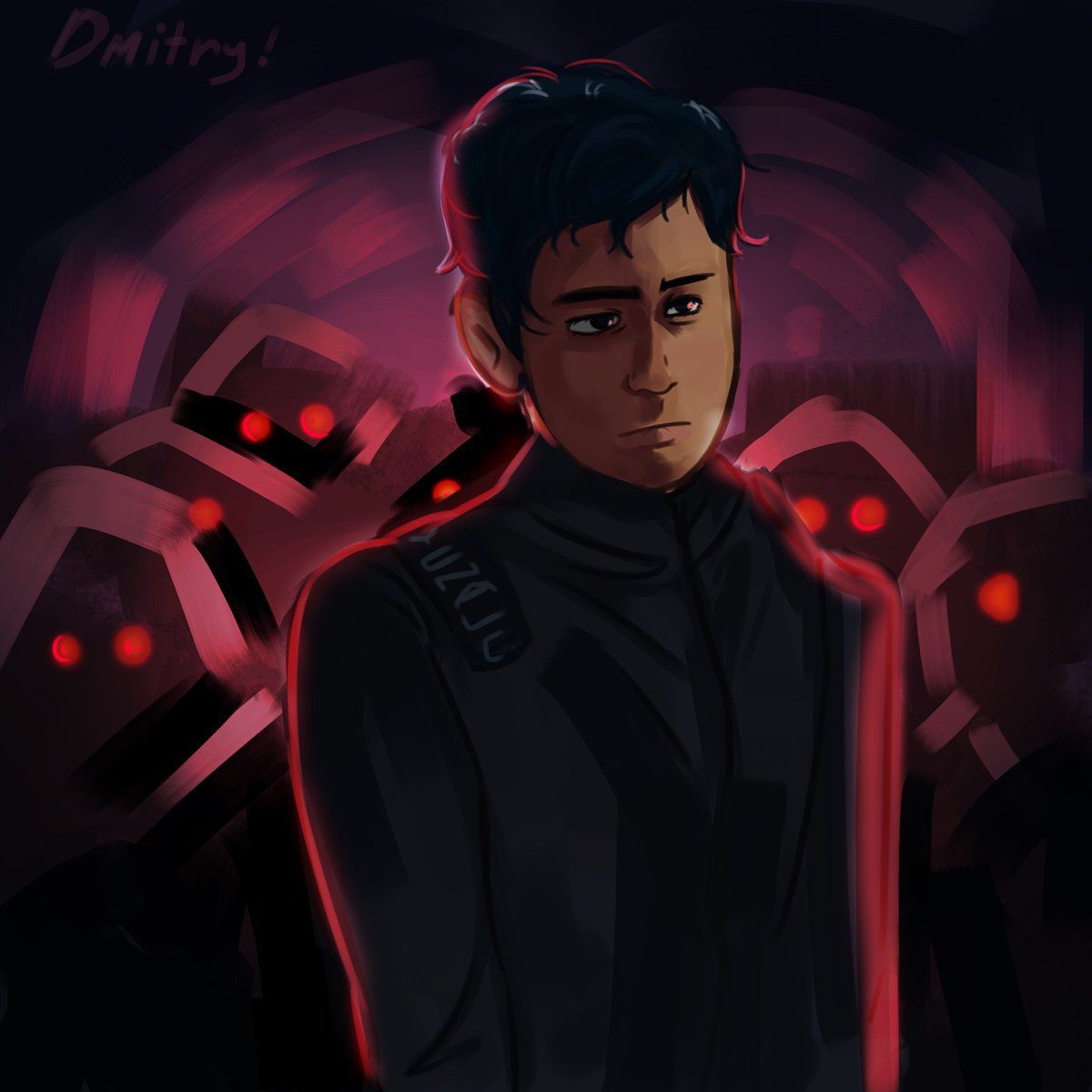 DMITRYdmitry228's tweet photo. DAY SIX! 
QUIET!
shitty drawing, idk what to say:/
#TwentyOnePilots #cliquetober2026 https://t.co/C7RMnSuddi