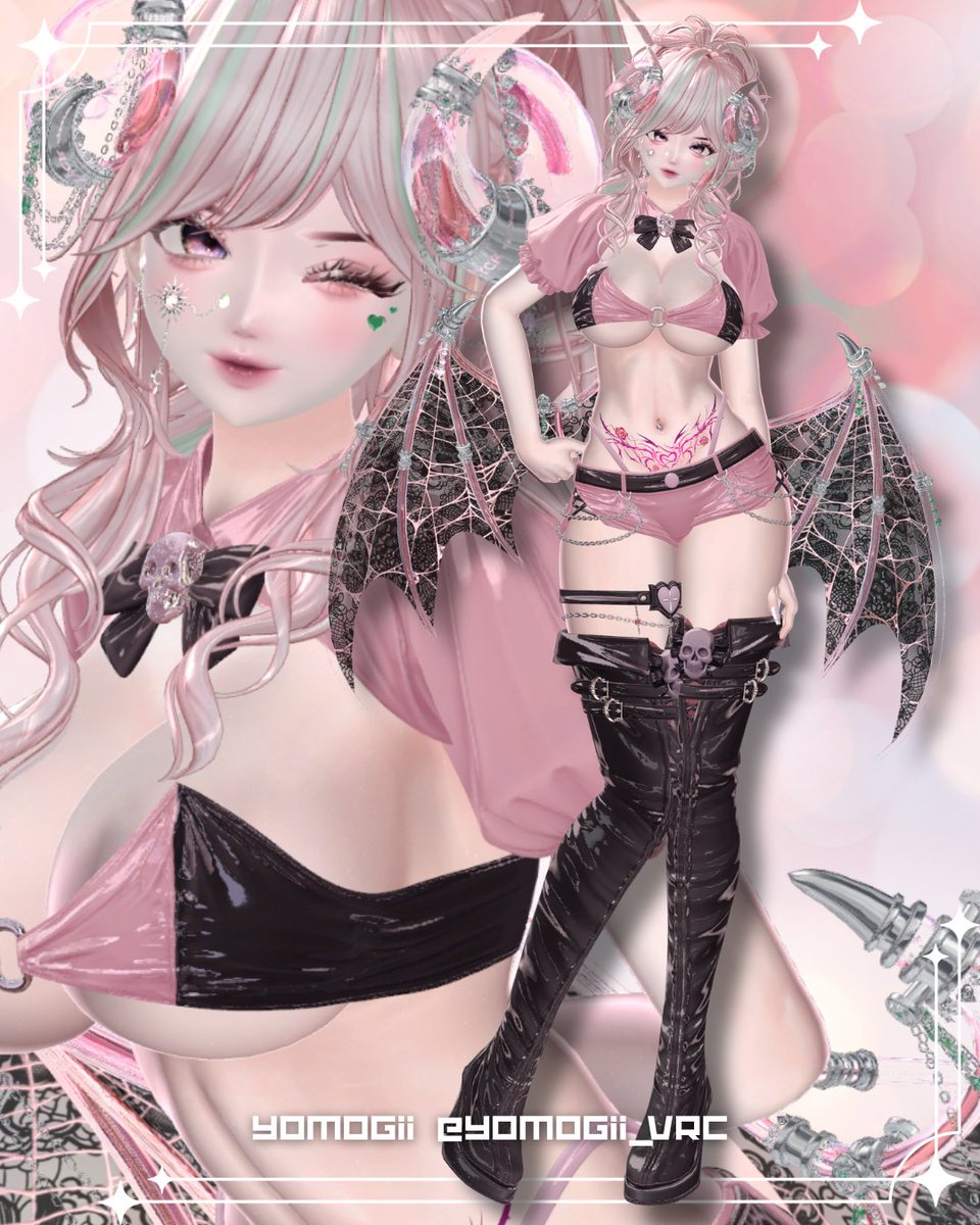 yomogii_vrc's tweet photo. 💓
　
#Ene_Collection #lumieredrop #NEWNICHe_Studio #LUMINA_EX https://t.co/OzSByMxNo2