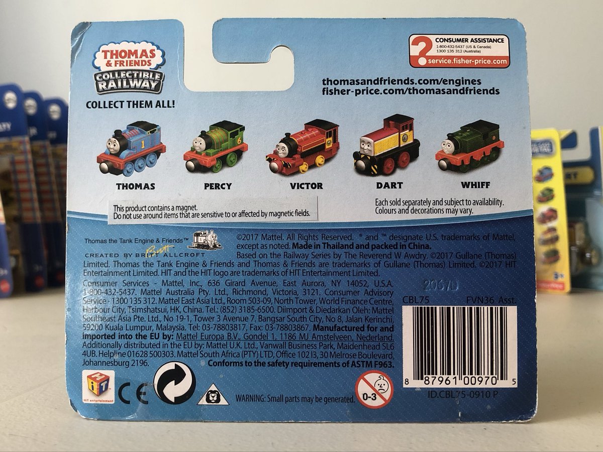 Railway_Customs's tweet photo. Do we know how many of these were made? I got these around 2017-2018? 2014 Take n plays in collectable railway packaging. As well as 2012 Whiff??? Any info would be much appreciated! https://t.co/g4MW4wjZMH