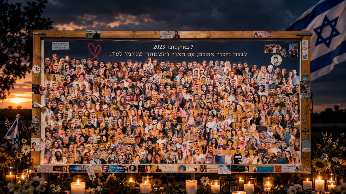 YossiBenYakar's tweet photo. So many young people who only wanted to dance and enjoy life. They never imagined it would be their last dance. Palestinians murdered them in cold blood. 

May their memory be a blessing 🕯💔 https://t.co/wRrLDHoSjS