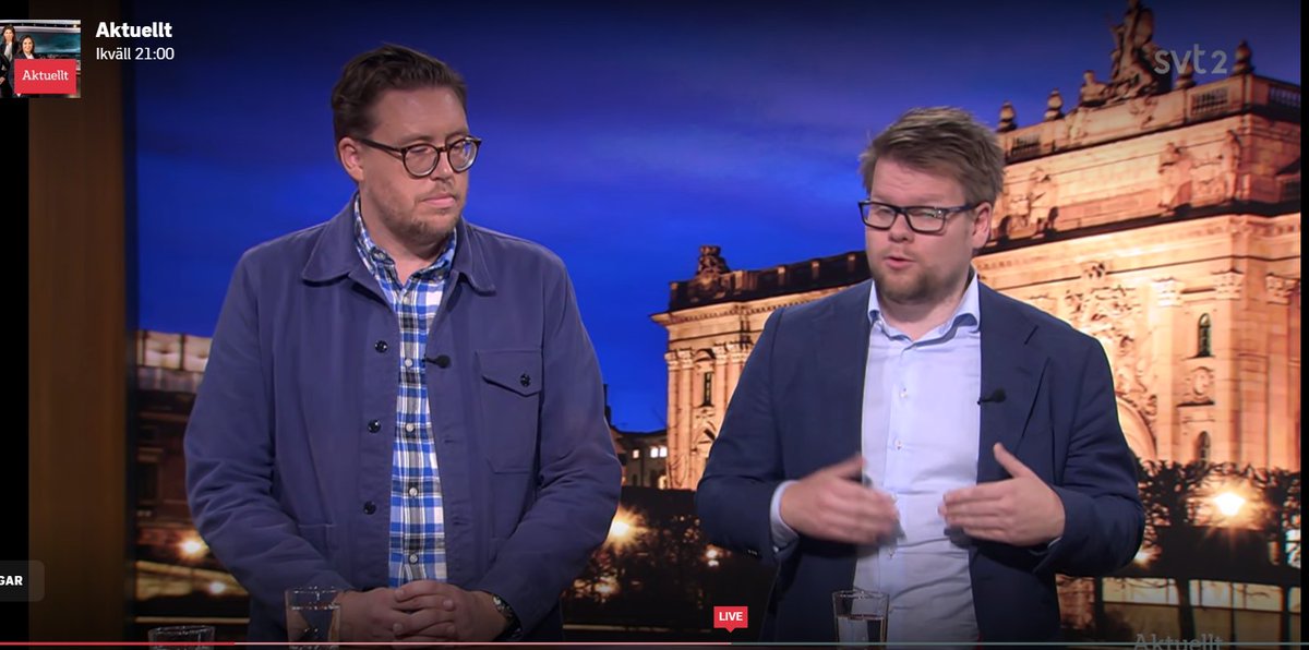 micael_ostlund's tweet photo. Alltså så här ser det ut i @svtnyheter idag. @TeodorMG och Jakob Hagnell. Jag tror jag svimmar ...!
De här personerna skall ju inte ens finnas ... https://t.co/XZGZ4tQcb1