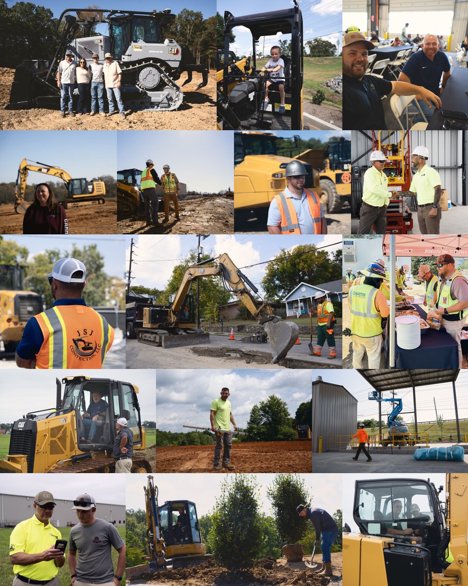 ThompsonCat's tweet photo. Today we're celebrating the people who make our work possible: our customers!

You're building roads, clearing land, grading, &amp; getting it done across Tennessee &amp; Mississippi. 

Behind every job is a family, a business, &amp; hard work. Thank you for trusting us to be part of it. https://t.co/fuaarBGzSG