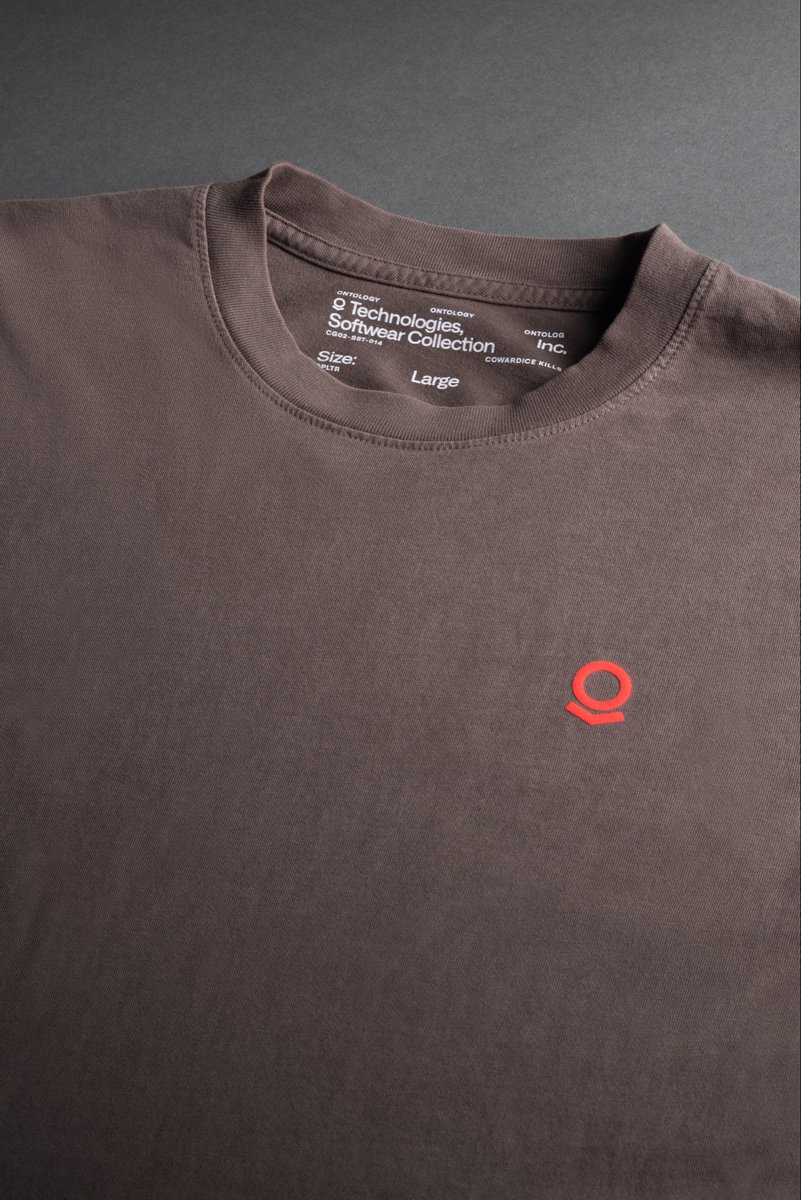 eliano's tweet photo. the next Palantir store drop will be on October 15 at noon est [originally October 8]

we’re releasing the gen 2 cowardice kills shirt, a new performance cap, and the cowardice kills pocket case 😎

after that, it’s Korea pop up and fleece szn https://t.co/h9vHiP4Fsl
