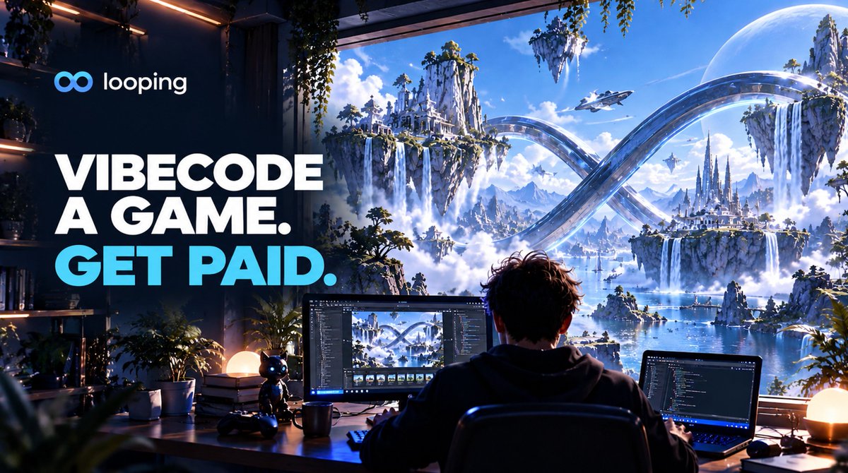 loopingdotgg's tweet photo. Get PAID $5,000 to vibecode a game!
Here's how ↓ https://t.co/QrhnLbEala