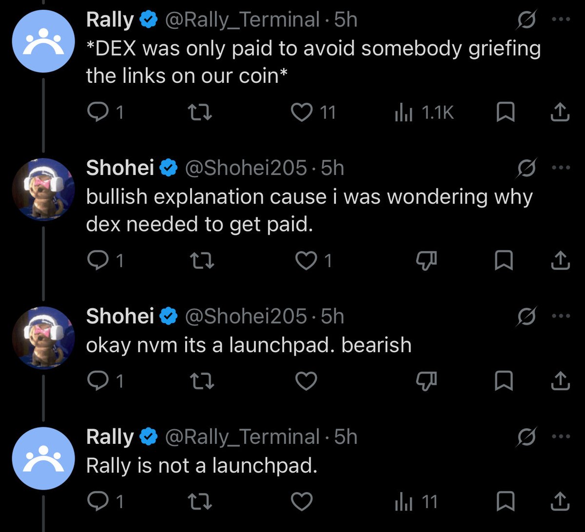 Rally_Terminal's tweet photo. This is why something like Rally is needed.

People are so incompetent and lazy that they can’t do research and if they do their IQ isn’t high enough to make logical conclusions.

We are obviously not a launchpad + Shohei Ohtani should’ve been banned from the MLB for gambling. https://t.co/iQySN4Ifrx