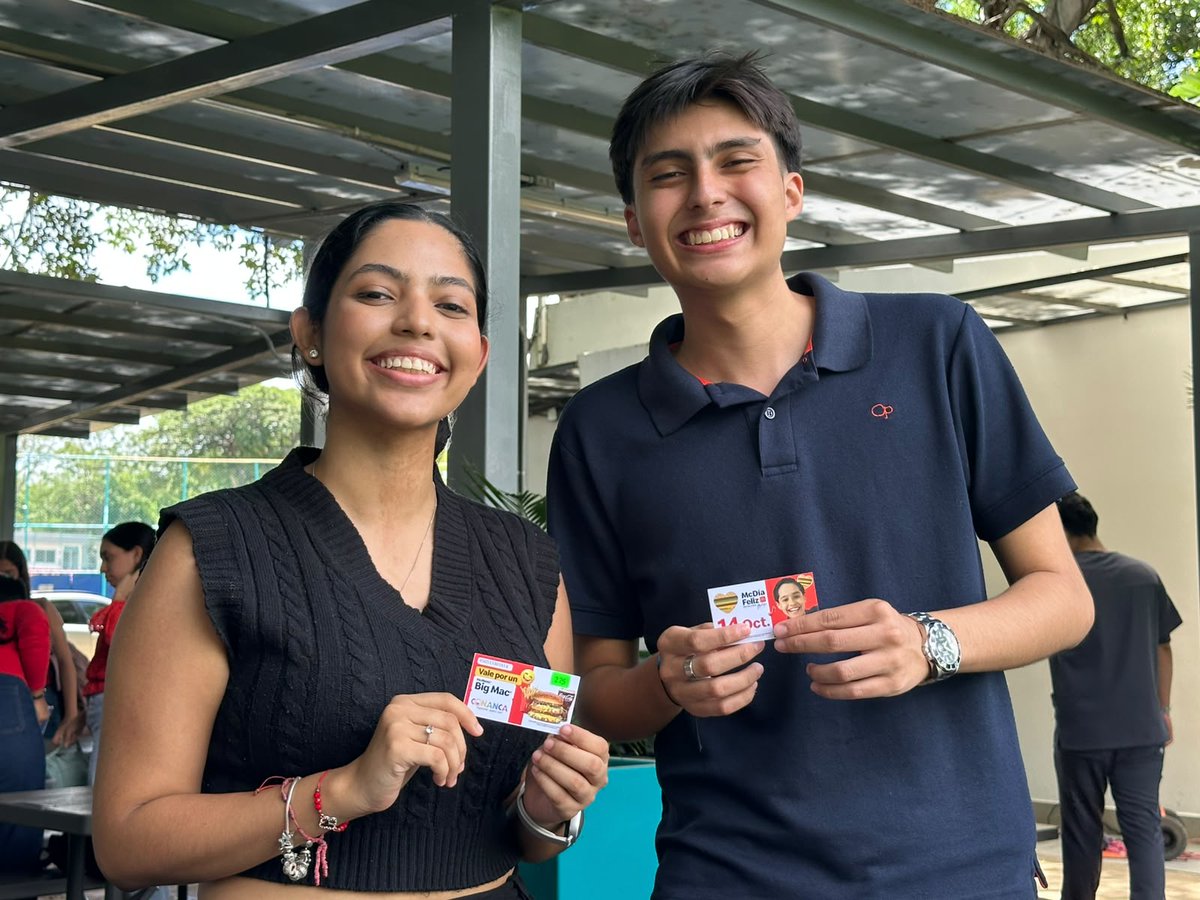 UAMNica's tweet photo. 💙✨La Dirección de Vida Estudiantil, de la UAM participó en la venta de tickets para el McDía feliz 2026, del Club CONANCA, la iniciativa impulsada por McDonald’s es para contribuir al bienestar de niñas, niños y adolescentes con cáncer en Nicaragua.

#UAM https://t.co/3fyo9m2pzV