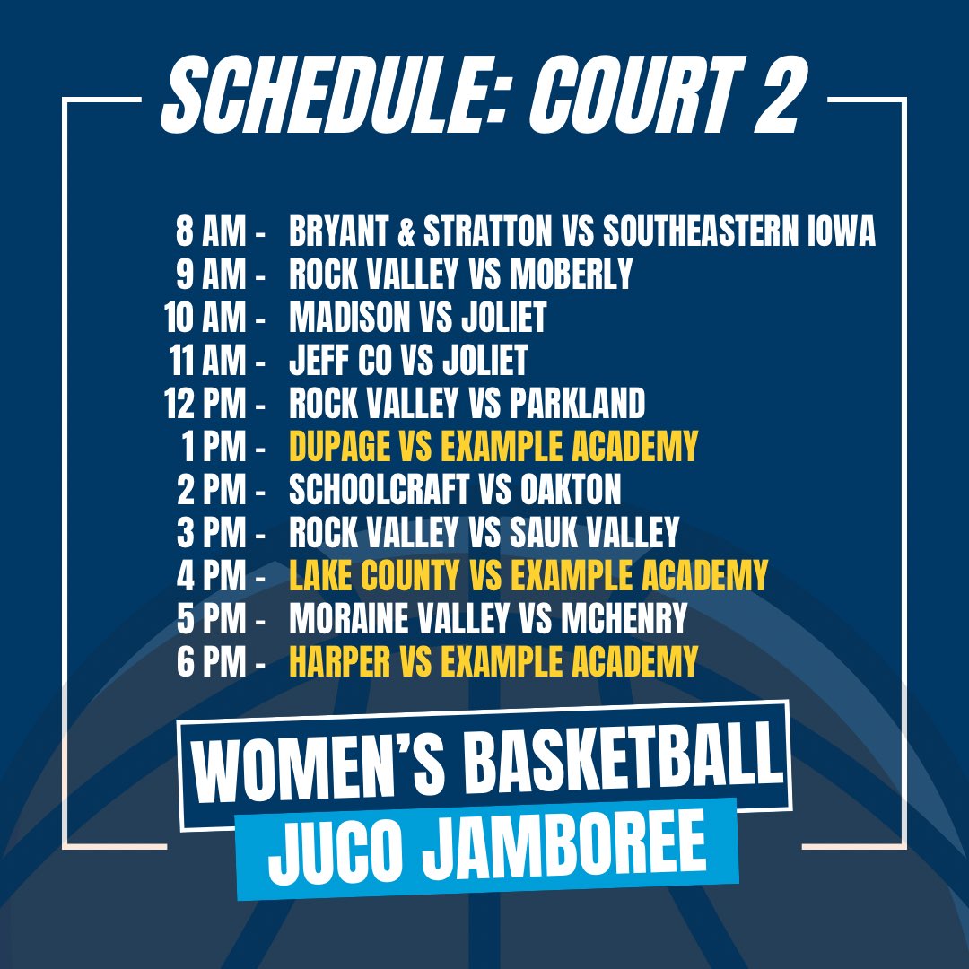 RVC_WBB's tweet photo. UPDATE UPDATE UPDATE for this weekends women’s basketball JUCO jamboree. @example_academy will be filling the spot of one of the teams who had to drop. 

All games are live on @ballertv 

General Admission: https://t.co/fYeNAD50TL…

Coaches Packets: https://t.co/fYeNAD50TL https://t.co/RPWBTF7203