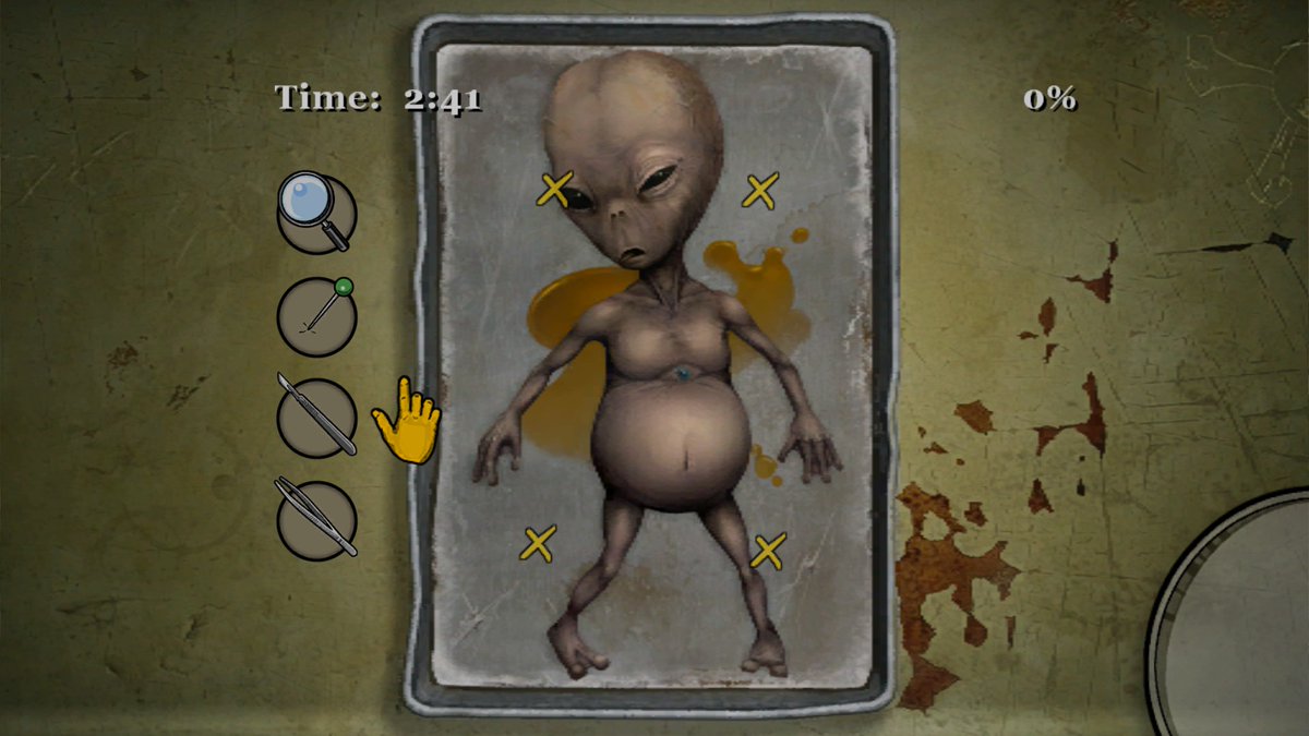 sleepykitsune__'s tweet photo. okay so apparently there was an unused Biology class in bully where you dissect an alien https://t.co/tm7Vo2MbnW