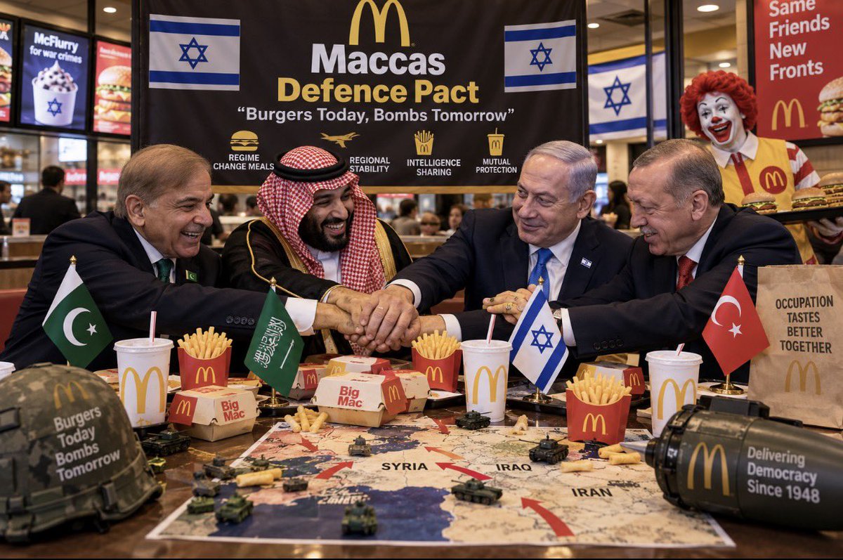 AmjadD_Undertkr's tweet photo. The Maccas Defence Pact about to find out Yemen doesn’t do Happy Meals. https://t.co/y4ZMSZHLln