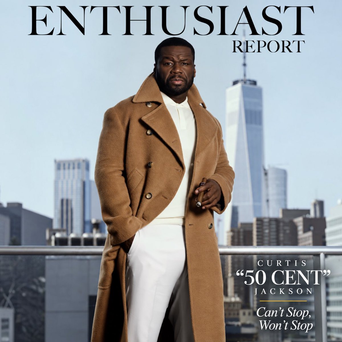 50cent's tweet photo. Enthusiast Report Winter Cover Interview with Publisher Lincoln B Salazar 🔥 Street Fighter in theaters October 16th • https://t.co/V8bc3odc5i https://t.co/1ZAf0m5CQ8