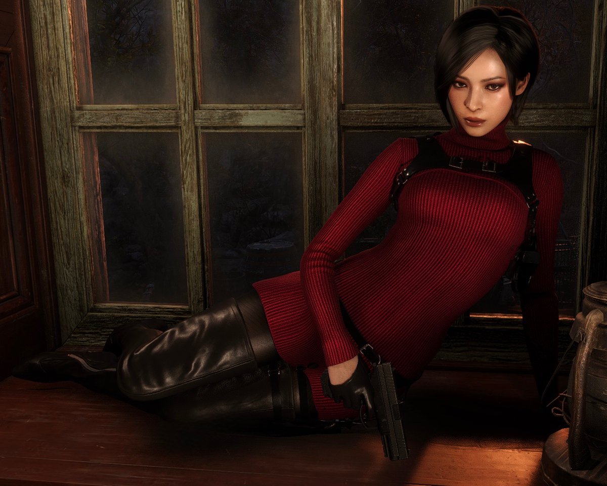 fe4rofdying's tweet photo. posing practice with ada https://t.co/MKOz8soOXa