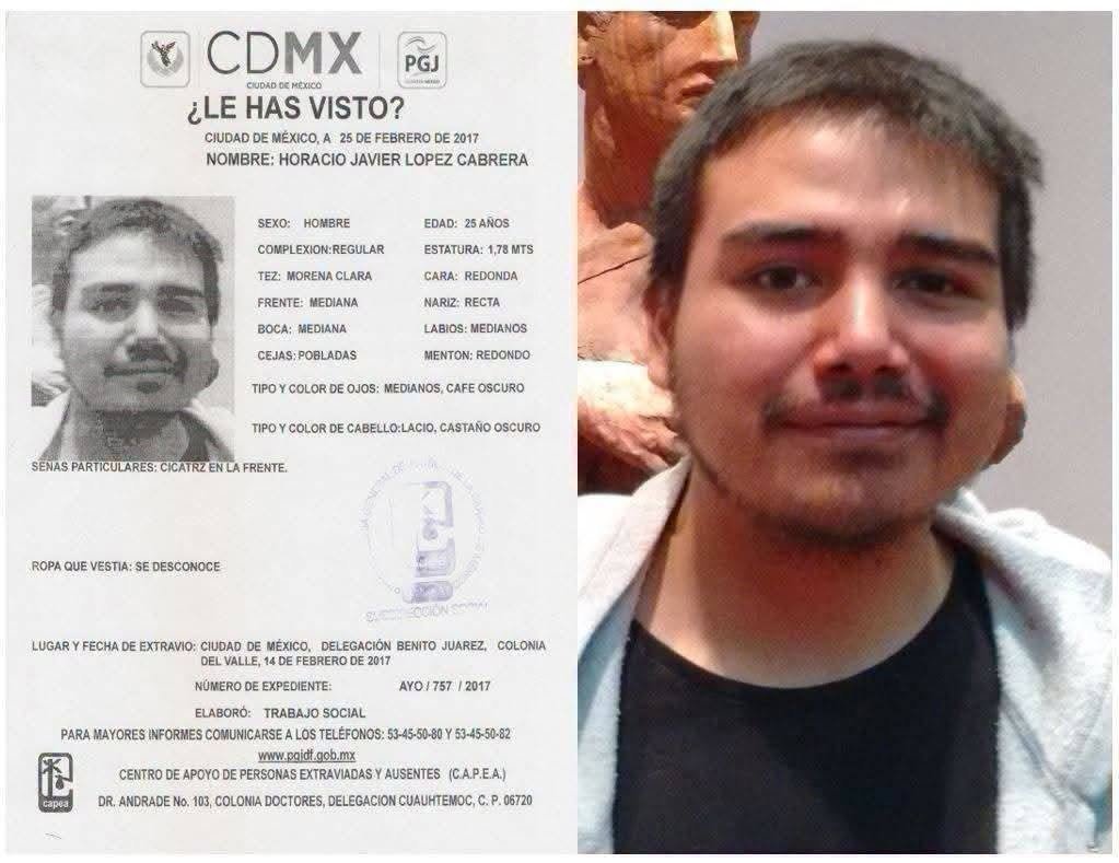Fam_Unidas_AC's tweet photo. 9 años desaparecido
Necesitamos tu apoyo para encontrar a HORACIO quien  se le vio el 14/02/17 en #BJ #CDMX ¿Lo has visto? @BlindarBJ @AccionesBJ @BJAlcaldia_ @ddmexico_bj @PoderAG_BJ @Emmanuel_CDMX @LuisMendozaBJ @AyudaSinDudar2 @ManoAmigaMex @AtaloMO @ehiramhurtado @RoyCampos https://t.co/3W5V4tV9My