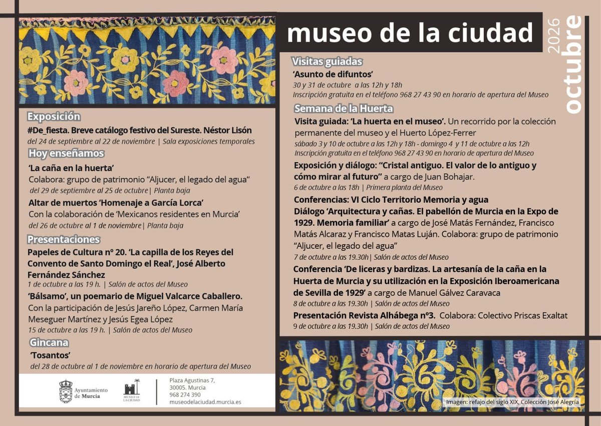 priscasexaltat's tweet photo. El próximo viernes 9 de octubre nos vemos en el @museociudadMUR en la presentación de nuestra revista. https://t.co/84qDaJPMai