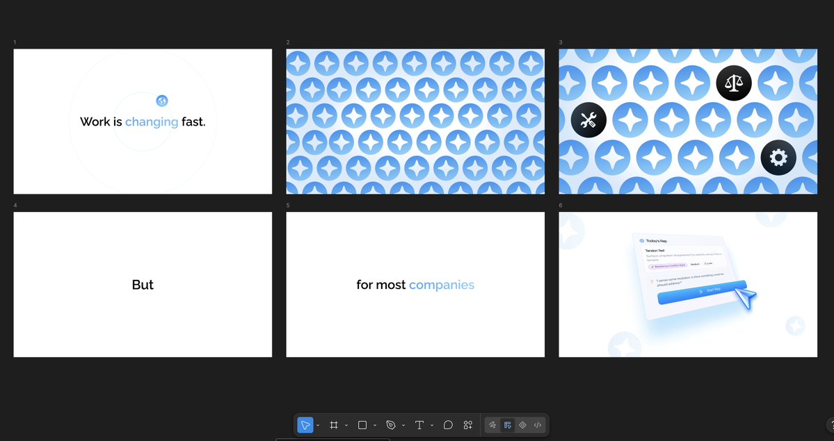 sairarauff's tweet photo. Shifted to white theme videos haha!
Snippets from a recent storyboard..

#SaaS #Storyboard #AI #Tech https://t.co/vjBPqTvfph